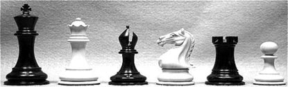 Chess Army - Black & White