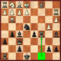 In this position the Armenian reels off 16Rxc5 and wins in fine style.