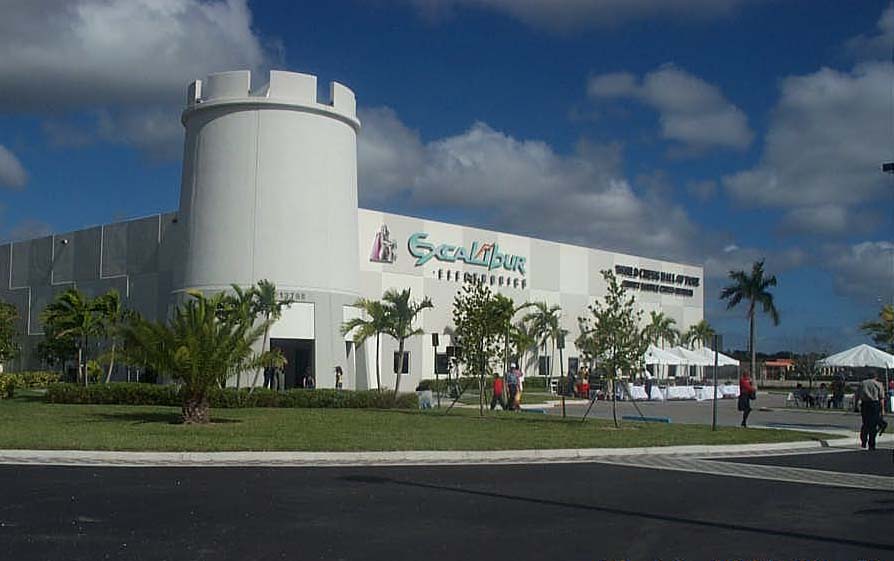 The World Chess Hall of Fame - Miami, Florida, USA. Copyright , Daaim Shabazz.