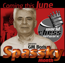 Boris Spassky Month at World Chess Network. Copyright  2003,World Chess Network.