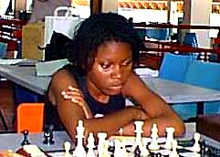 Deborah Richards, Jamaican under-18 Champion. Photo courtesy of Jamaica Chess Federation