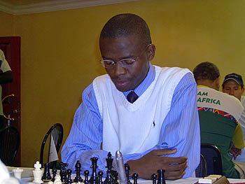 IM Amon Simutowe Copyright  2005, Zambian Chess Federation.