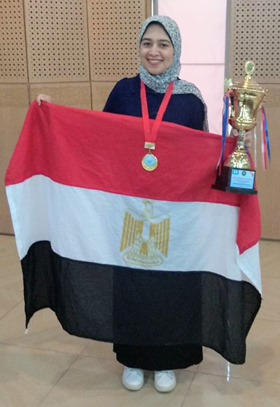 Shrook Wafa, 2019 African Women's Champion