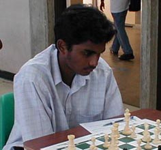 Muralidhar Areti - Barbados. Copyright © 2002, Barbados Chess Federation.