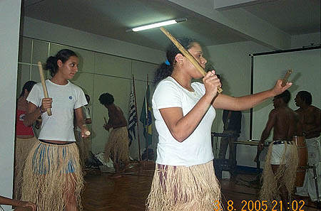 Capoeira performers. Copyright © 2005, Daaim Shabazz.