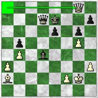 Kasimdzhanov plays the howler 41.Qg8?? and gives Adams new life after 41Qc6+!