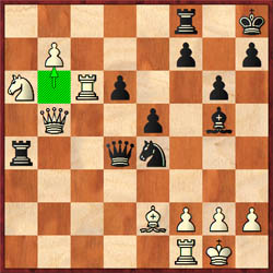 Perhaps Anand missed his chances for a win with 30.b7!