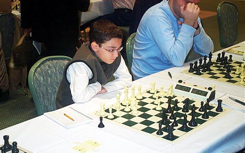 10-year old FM Fabiano Caruna. Copyright  Daaim Shabazz, 2003.