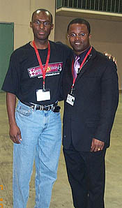 Daaim Shabazz with GM Maurice Ashley