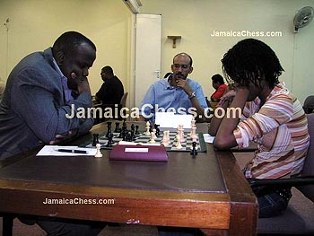 Duane Rowe vs. Deborah Richards. Copyright  2004, JamaicaChess.com