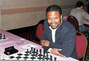 GM Maurice Ashley. Copyright  2001, Frank Johnson.