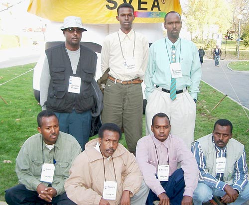 Somalia's Mens Team. Copyright  Jerry Bibuld, 2002.