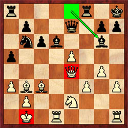 In Sasikiran-Krasenkow, white played 20.exd5!! allowing 20Bg6 snaring the queen.