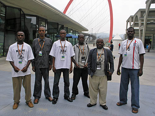 Malawi mens team. Copyright  2006, Daaim Shabazz.