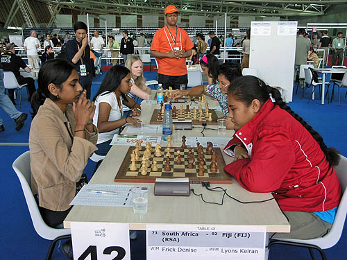 South Africa-Fiji (women). Copyright  2006, Daaim Shabazz.