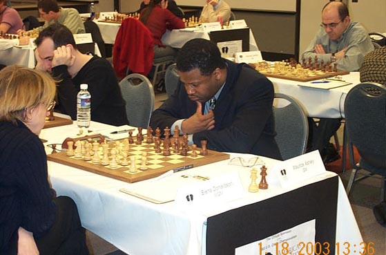 WGM Elena Donaldson vs. GM Maurice Ashley (Round 9)