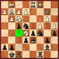 In Gulko-Muhammad, black wrests the initiative with 19...f4