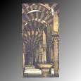 Illustration of beautiful Moorish architecture in the Mosque of Cordoba.