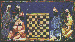 Moors playing chess in Castile, 1283AD