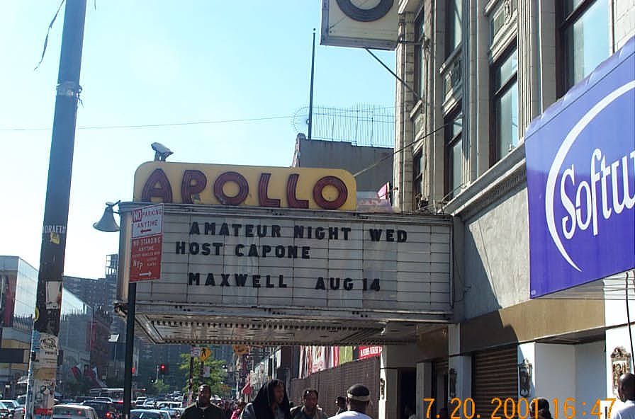 The famous Apollo theater. Copyright ©, Daaim Shabazz.