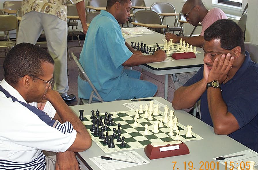 Muhammad vs. Simpson (foreground); Morrison vs. Schleifer (background) Copyright , Daaim Shabazz.