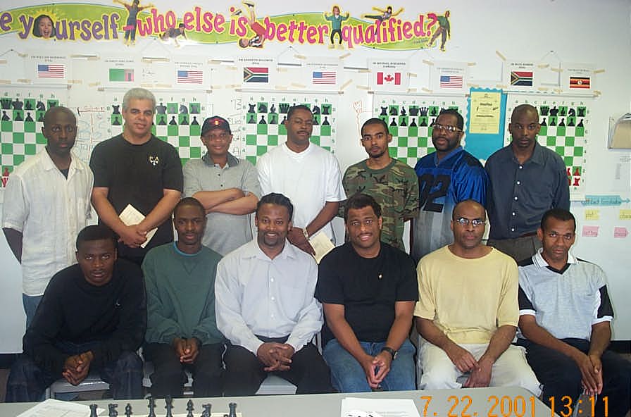 Wilbert Paige Memorial players and commentators. Copyright ©, Daaim Shabazz.