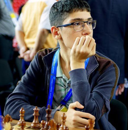 Alireza Firouzja Irn During World Championships Foto stock