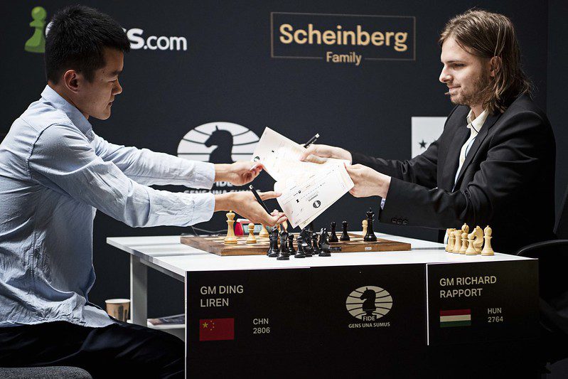 Richard Rapport: 'Helping a contender at World Chess