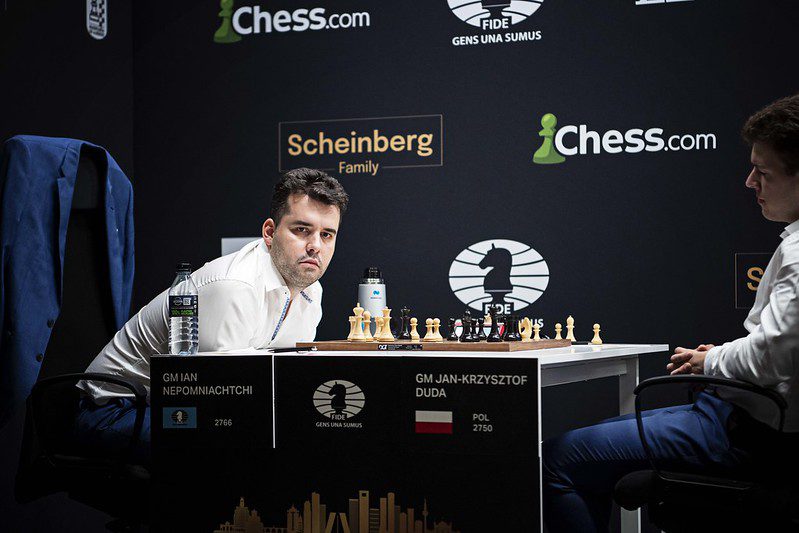 Ian Nepomniachtchi Still Leads After Third Game in Chess World