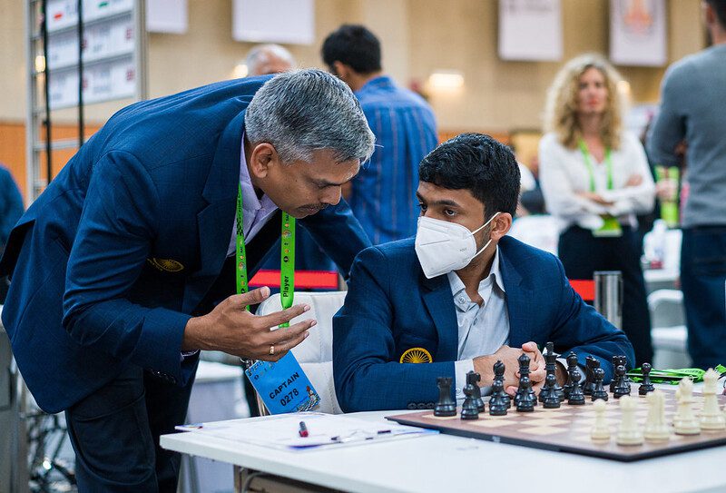 Standings Results Chess Olympiad 2022 in India (Chennai) - Round 11 with  Carlsen, Prag, Giri, Gukesh 