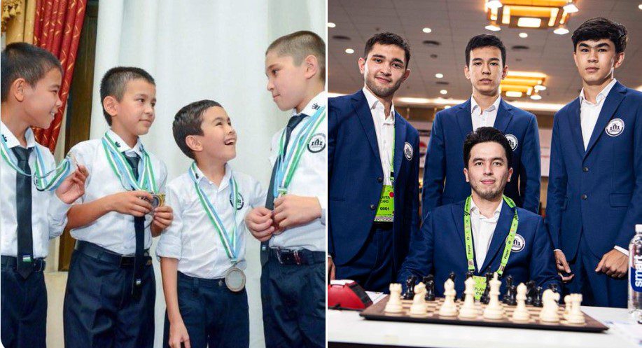 And they are the Champions  Team Uzbekistan is the winner of the 44th Chess  Olympiads 2022 