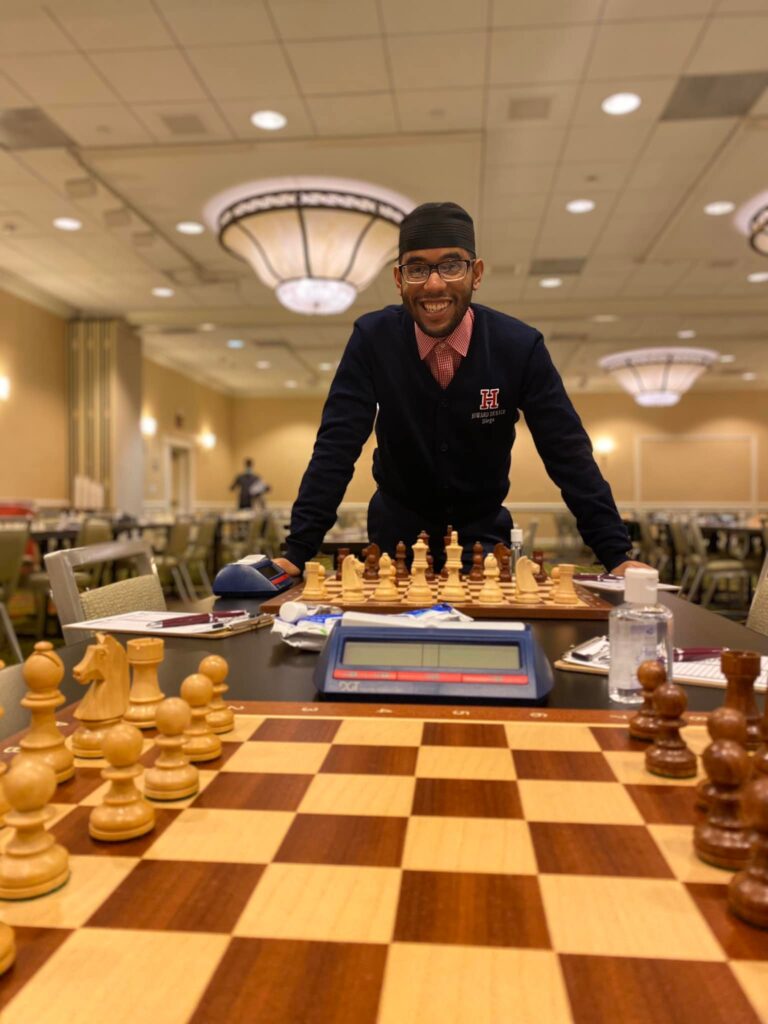 Sultan-Diego at the 2022 Pan-American Intercollegiate in Dulles, Virginia