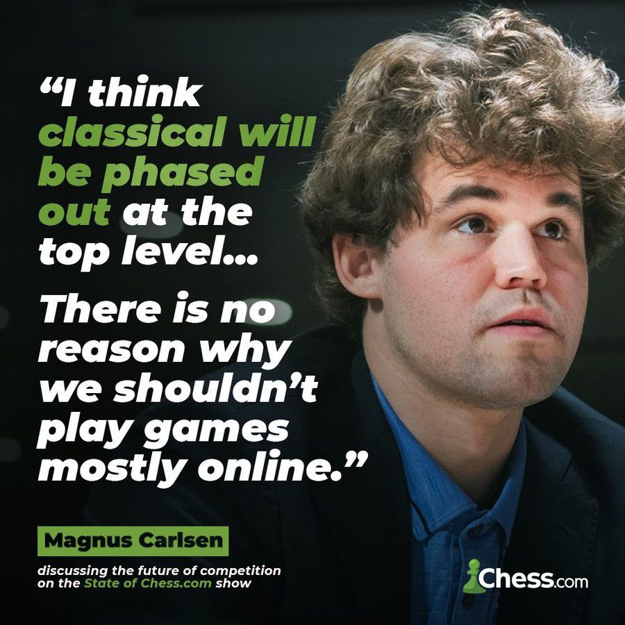 Chess: Magnus Carlsen wins online and will face the new generation at Wijk, Magnus Carlsen