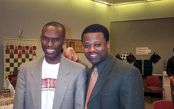 Daaim Shabazz and GM Maurice Ashley at 2003 U.S. Chess Championship in Seattle Daaim Shabazz and GM Maurice Ashley at 2003 U.S. Chess Championship in Seattle