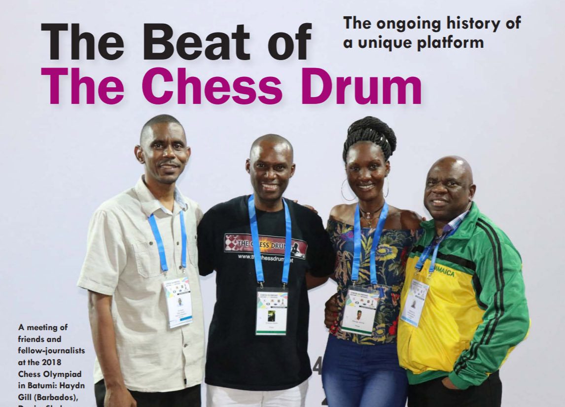 Feature story in 2020/8 issue of New in Chess magazine