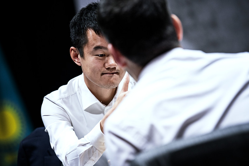 Rerun] Come Rewatch the FIDE World Championships With Us!  Ian  Nepomniachtchi vs. Ding Liren - Game 3 - chess on Twitch