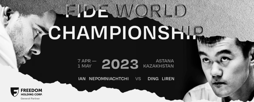 Ian Nepomniachtchi (Russia) vs. Ding Liren (China) - 2023 World Chess Championship