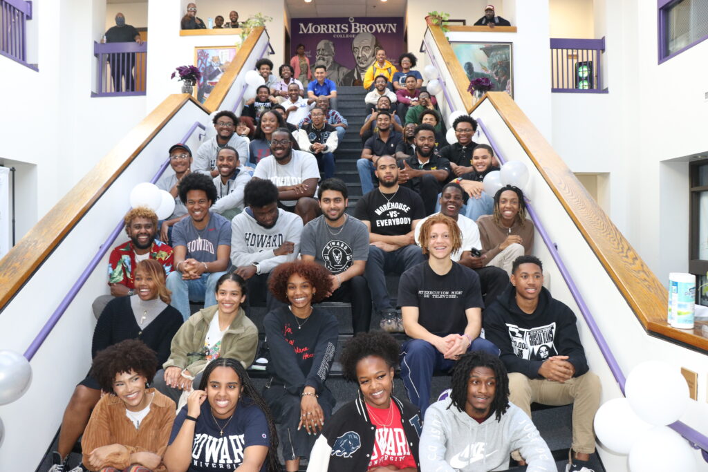 Participants of the 2023 HBCU Chess Classic at Morris Brown College. Photo by Daaim Shabazz