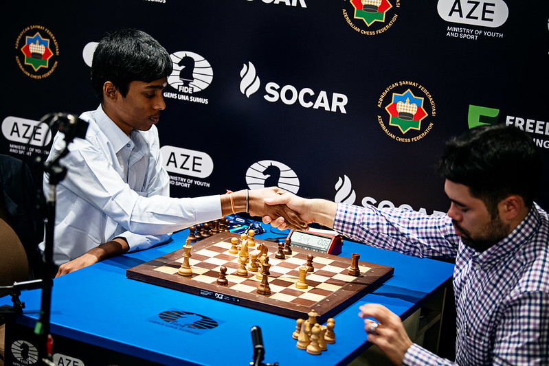 Magnus Carlsen defeats Rameshbabu Praggnanandhaa to become Chess World Cup  champion