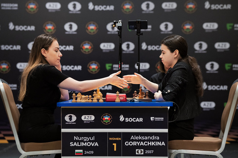 FIDE Women's Candidates Semi-final Between Aleksandra Goryachkina