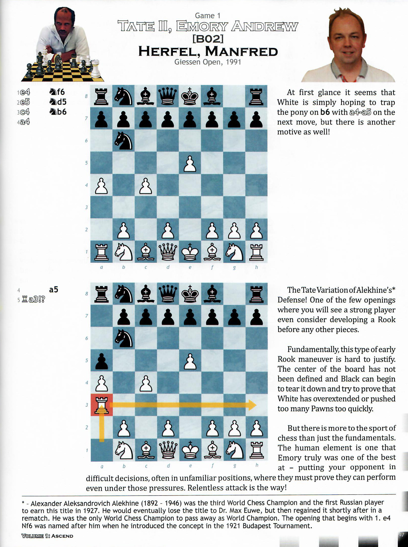 The Final Attack,” Chess Teachings of Emory Tate : r/ChessBooks