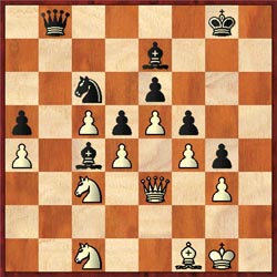 Larrea Soto-Rogelio Ortega, Black to Move (49.Bf1)