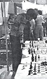 Charles Covington giving a simul in 70s. Copyright , Charles Covington.