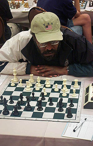 Gene Scott at the 2005 Chicago Open. Photo by Daaim Shabazz.