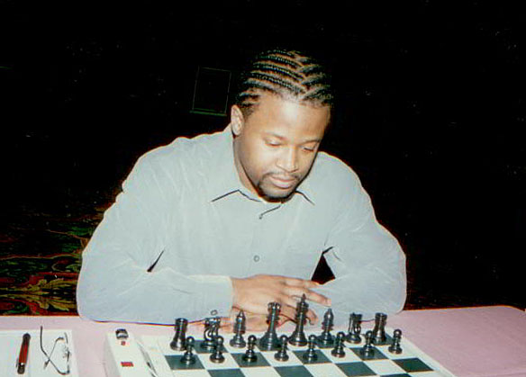 Maurice Ashley in 2001 National  Open Photo by Jerry Bibuld.