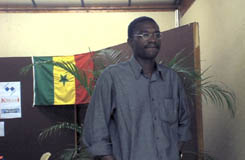 GM Ndiaga Samb (Senegal). Photo courtesy of Buggy-Online.