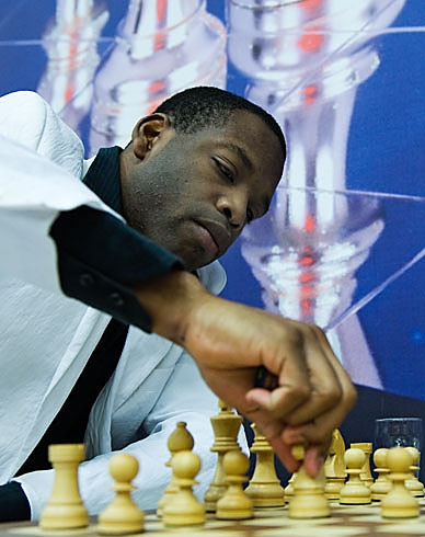 Grandmaster Maurice Ashley Plays Blindfold Chess in the SECRET