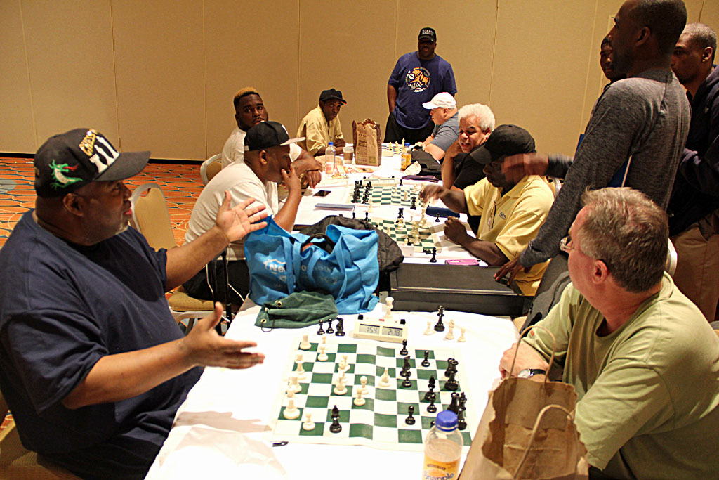 Raymond 'Dragon' Robinson at the 2006 World Open. Photo by Daaim Shabazz