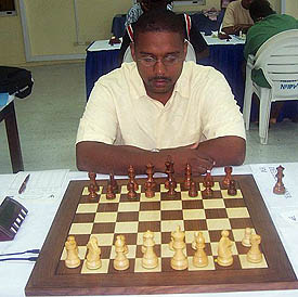 FM Delisle Warner, 2005 Barbados Champion. Copyright  2005, Barbados Chess Federation.