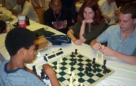 Akeem Gregory Thompson vs. GM Roland Schmaltz.